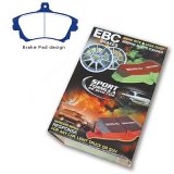 EBC Redstuff Ceramic Brake Pads for 2000-2004 S40, V40 - DP31139C Pads, Redstuff, Ceramic, Front, Volvo, Set thumbnail 1