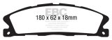 EBC Redstuff Ceramic Brake Pads DP31886C Disc Pad thumbnail 4