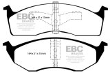 EBC Yellowstuff Brake Pads DP41065R Pads, Yellowstuff, Aramid Fiber, Front, Chrysler, Dodge, Eagle, Plymouth, Set thumbnail 5