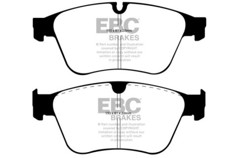 EBC Redstuff Ceramic Brake Pads DP31937C Disc Pad thumbnail 3
