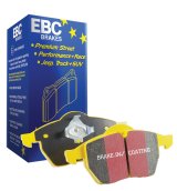 EBC Yellowstuff Brake Pads for 2023 GLADIATOR, 2016-2022 GRAND CHEROKEE, 2021-2022 CHEROKEE L - DP42398R Pads, high coefficient pads thumbnail 2