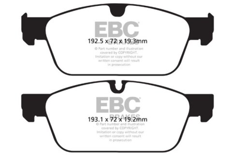 EBC Brakes Brake Rotor and Pad Combos S12KF2201 Disc Kit DP32156C+RK2124XD thumbnail 5