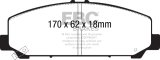 EBC Brakes Brake Rotor and Pad Combos S1KF2260 Disc Kit UD1286+RK7572 thumbnail 9