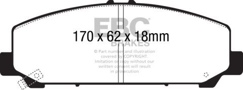 EBC Brakes Brake Rotor and Pad Combos S15KF1288 Disc Kit ED91808+USR7572 thumbnail 7
