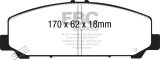 EBC Brakes Brake Rotor and Pad Combos S1KF2259 Disc Kit UD1286+RK7572 thumbnail 8