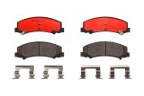 Brembo NAO Ceramic Brake Pads P10044N Pads, NOA Ceramic, Buick, Cadillac, Chevrolet, Front, Set thumbnail 2