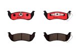 Brembo NAO Ceramic Brake Pads P24137N Pads, Brembo, Ceramic, Integrally Molded, Shims, Ford, Set thumbnail 2