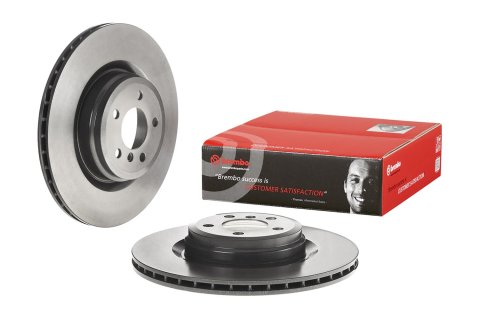 Brembo Prime UV Coated Brake Rotors 09.C314.11 Rotor, Brembo, Vented, Solid Surface, 14.57 in. Diameter, Iron, UV-Coated, BMW, Each thumbnail 1