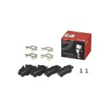 Brembo Low-Met Brake Pads P06052 Pads, Low-Met, Semi-Metallic, Mini, Rear, Set thumbnail 1