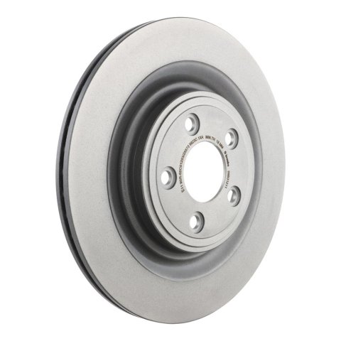 Brembo Prime UV Coated Brake Rotors 09.B312.11 Rotor, Brembo, Vented, Solid Surface, 12.84 in. Diameter, Iron, UV-Coated, Jaguar, Each thumbnail 4