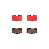 Brembo NAO Ceramic Brake Pads P56034N Pads, Brembo, Ceramic, Integrally Molded, Shims, For Nissan, Set thumbnail 1