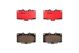 Brembo NAO Ceramic Brake Pads P56034N Pads, Brembo, Ceramic, Integrally Molded, Shims, For Nissan, Set thumbnail 2