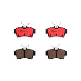 Brembo NAO Ceramic Brake Pads P24155N Pads, Brembo, Ceramic, Integrally Molded, Shims, Ford, Set thumbnail 1