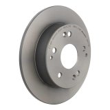 Brembo Premium UV Coated Brake Rotors 08.5803.81 Rotor, Brembo, Solid, Solid Surface, 10.24 in. Diameter, Iron, UV-Coated, For use on Acura®, Each thumbnail 1