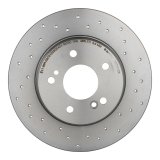 Brembo Xtra Drilled Performance Rotors 08.7211.2X Brake Rotor, Brembo, Solid, Cross-Drilled Surface, 11.42 in. Diameter, Iron, UV-Coated, Mercedes-Benz, Each thumbnail 2