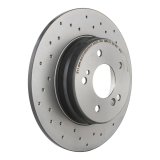 Brembo Xtra Drilled Performance Rotors 08.7211.2X Brake Rotor, Brembo, Solid, Cross-Drilled Surface, 11.42 in. Diameter, Iron, UV-Coated, Mercedes-Benz, Each thumbnail 5