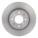 Brembo Premium UV Coated Brake Rotors 09.5509.11 Rotor, Brembo, Vented, Solid Surface, 10.31 in. Diameter, Iron, UV-Coated, For use on Acura®, Each thumbnail 2