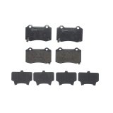 Brembo Low-Met Brake Pads P30074 Pads, Brembo, Semi-Metallic, Integrally Molded, Shims, For Hyundai, Set thumbnail 3