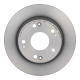 Brembo Premium UV Coated Brake Rotors 08.B439.11 Rotor, Brembo, Solid, Solid Surface, 10.24 in. Diameter, Iron, UV-Coated, For use on Acura®, Each thumbnail 2
