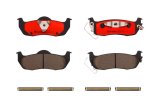 Brembo NAO Ceramic Brake Pads P56074N Pads, Brembo, Ceramic, Integrally Molded, Shims, with Hardware, For Infiniti, Set thumbnail 2