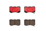 Brembo NAO Ceramic Brake Pads P28059N Pads, Brembo, Ceramic, Integrally Molded, Shims, For use on Acura®, Set thumbnail 2