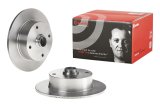 Brembo Prime UV Coated Brake Rotors for 1966-1971 FASTBACK, SQUAREBACK, 1965-1974 KARMANN GHIA - 08.2691.10 Rotor, Brembo, Solid, Solid Surface, 10.95 in. Diameter, Iron, UV-Coated, Volkswagen, Each thumbnail 1
