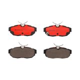 Brembo NAO Ceramic Brake Pads P24170N Pads, Brembo, Ceramic, Integrally Molded, Shims, Ford, Set thumbnail 1