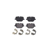 Brembo Low-Met Brake Pads P44025 Pads, Brembo, Semi-Metallic, Integrally Molded, Shims, with Hardware, Land Rover, Set thumbnail 3