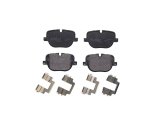 Brembo Low-Met Brake Pads P44025 Pads, Brembo, Semi-Metallic, Integrally Molded, Shims, with Hardware, Land Rover, Set thumbnail 4