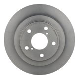 Brembo Premium UV Coated Brake Rotors 08.6897.11 Rotor, Brembo, Solid, Solid Surface, 10.43 in. Diameter, Iron, UV-Coated, Saab, Each thumbnail 2