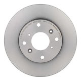 Brembo Premium UV Coated Brake Rotors 09.6753.21 Rotor, Brembo, Vented, Solid Surface, 10.24 in. Diameter, Iron, UV-Coated, For use on Acura®, Each thumbnail 2