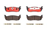 Brembo NAO Ceramic Brake Pads P24083N Pads, Brembo, Ceramic, Integrally Molded, Shims, Ford, Set thumbnail 2