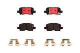 Brembo NAO Ceramic Brake Pads P28057N Pads, Brembo, Ceramic, Integrally Molded, Shims, with Hardware, For use on Acura®, Set thumbnail 2