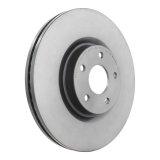 Brembo Prime UV Coated Brake Rotors for 2013-2020 FUSION, 2013-2016 MKZ - 09.N256.21 Rotor, Brembo, Vented, Solid Surface, 12.44 in. Diameter, Iron, UV-Coated, Ford, Each thumbnail 4