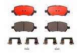 Brembo NAO Ceramic Brake Pads P10043N Pads, NOA Ceramic, Chevrolet, Pontiac, Saturn, Front, Set thumbnail 3