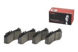 Brembo Low-Met Brake Pads P50087 Pads, Brembo, Semi-Metallic, Integrally Molded, Shims, Mercedes-Benz, Set thumbnail 3