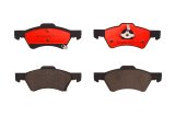 Brembo NAO Ceramic Brake Pads P11015N Pads, NOA Ceramic, Chrysler, Dodge, Front, Set thumbnail 2