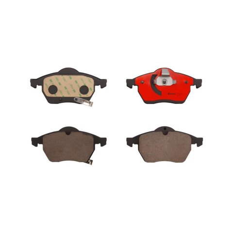 Brembo NAO Ceramic Brake Pads P59029N Pads, Brembo, Ceramic, Integrally Molded, Shims, Isuzu, Set thumbnail 1