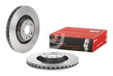 Brembo Prime UV Coated Brake Rotors 09.B038.11 Rotor, Brembo, Vented, Solid Surface, 13.39 in. Diameter, Iron, UV-Coated, Audi, Each thumbnail 1