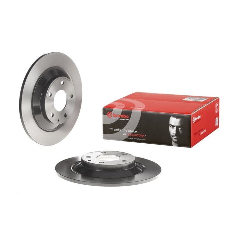 Brembo Premium UV Coated Brake Rotors 08.C425.11 Rotor, Brembo, Solid, Solid Surface, 11.93 in. Diameter, Iron, UV-Coated, Mazda, Each