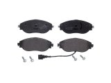 Brembo Low-Met Brake Pads P85131 Pads, Brembo, Semi-Metallic, Integrally Molded, Shims, with Hardware, Volkswagen, Set thumbnail 4