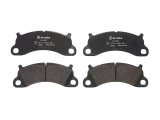 Brembo Low-Met Brake Pads P65025 Pads, Brembo, Semi-Metallic, Integrally Molded, Shims, Porsche, Set thumbnail 4