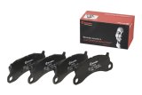 Brembo Low-Met Brake Pads P65025 Pads, Brembo, Semi-Metallic, Integrally Molded, Shims, Porsche, Set thumbnail 6
