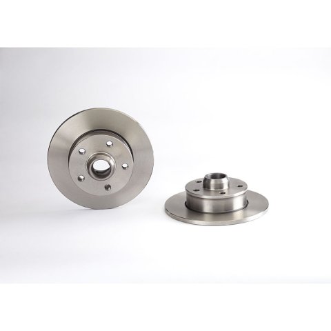 Brembo Premium UV Coated Brake Rotors 08.5005.20 Rotor, Brembo, Solid, Solid Surface, 8.9 in. Diameter, Iron, UV-Coated, Volkswagen, Each