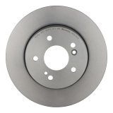 Brembo Premium UV Coated Brake Rotors 08.D340.11 Rotor, Brembo, Solid, Solid Surface, 11.42 in. Diameter, Iron, UV-Coated, Mercedes-Benz, Each thumbnail 4