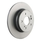 Brembo Premium UV Coated Brake Rotors 08.D340.11 Rotor, Brembo, Solid, Solid Surface, 11.42 in. Diameter, Iron, UV-Coated, Mercedes-Benz, Each thumbnail 5