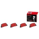 Brembo NAO Ceramic Brake Pads P83063N Pads, Brembo, Ceramic, Integrally Molded, Shims, Lexus, Set thumbnail 1
