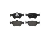 Brembo Low-Met Brake Pads P50023 Pads, Brembo, Semi-Metallic, Integrally Molded, Shims, Mercedes-Benz, Set thumbnail 3