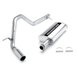 MagnaFlow Street Series Performance Exhaust Systems 15755 System, Cat-Back, Stainless Steel, Polished Strainless Tip, Ford, 4.6, 5.4L, Kit thumbnail 1