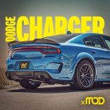 MagnaFlow xMOD Series Performance Exhaust Systems for 2015-2023 300, CHARGER - 19496 Systems, Series, 3 in. Diameter, Cat-Back, 4.625 in. Carbon Fiber Tips, Dodge, Kit thumbnail 2